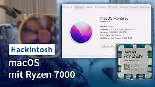 Hackintosh mit Ryzen 7000 selbst gebaut Schneller als Apple Mac Studio M1 Ultra