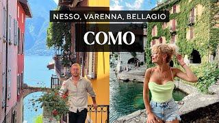 Milanoya Bir Tren Uzaklığındaki Cennet  Como Gölü Bellagio Nesso Varenna VLOG
