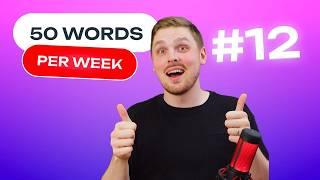 Russian Vocabulary - 50 words per week #12  A1 level