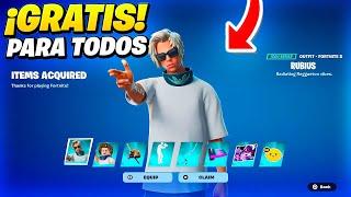 Como CONSEGUIR la SKIN de RUBIUS GRATIS Fortnite Capitulo 5 Temporada 4  SKIN EXCLUSIVAS GRATIS 