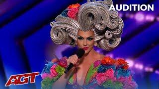 Drag Queen Alyssa Edwards From RuPauls Drag Race and Her FABULOUS Dancing Queens on AGT