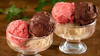 Only 3 ingredientsI make the best ice cream in the world WITHOUT sugar In just 5 minutes NO c
