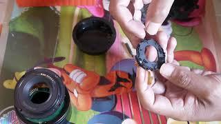 repair lensa yongnuo canon 50mm f18  error 01  faperture stuck diafragma macet. my experience.