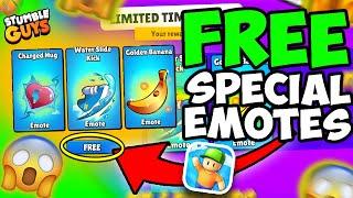 How To Get SPECIAL EMOTE In Stumble Guys FOR FREE Fast Glitch