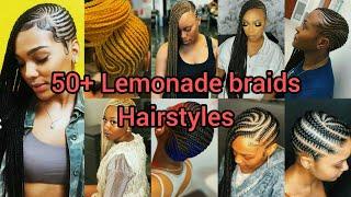 50+ Lemonade braids hairstyles 2024  Braids Hairstyles for black ladies Lemonade Hairstyles