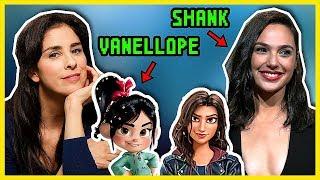 Ralph Breaks the Internet Cast Funny Moments Gal Gadot Sarah Silverman