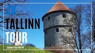 【4K】 Estonia Tallinn Museum Tour - Walk in Kiek in de Kök Fortifications Museum