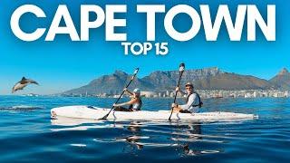 TOP 15 THINGS to do in CAPE TOWN  Part 2