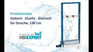 Duofix Element für Dusche 130 cm Artikel 111587001 Aufbauanleitung