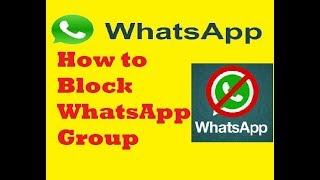 How to Block WhatsApp Group   3 Ways to stop WhatsApp Notification