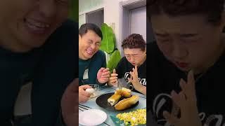 Funny Husband and Wife Yummy Food Eating Challenge 