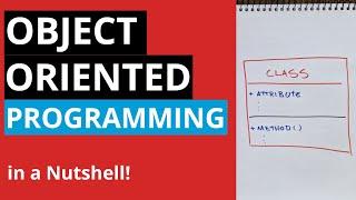 Object Oriented Programming Explained in a Nutshell