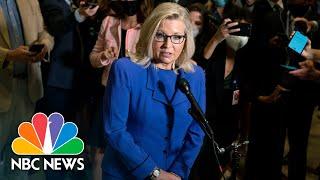 See Liz Cheney React After She Was Ousted From GOP Leadership