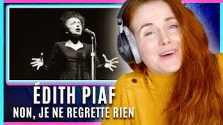 Vocal Coach reacts to and analyses Edith Piaf - Non Je Ne Regrette Rien