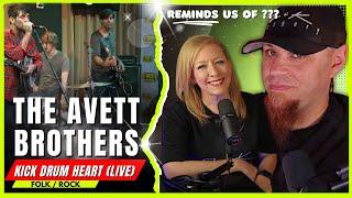 THE AVETT BROTHERS Kick Drum Heart Live- Bing Lounge   Audio Engineer & Wifey React