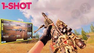 Best 1-SHOT Snipers  DLQ + RYTEC  in cod mobile br  best sniper loadout 2024  dlq33 attachments