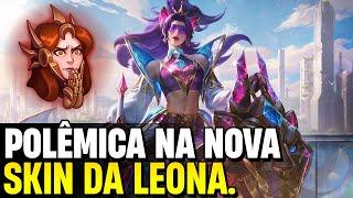 A SKIN DA LEONA PRESTIGIO GEROU TRETA NA COMUNIDADE