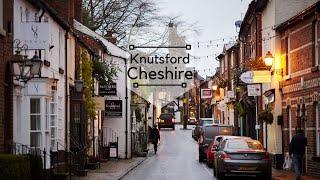 Knutsford Cheshire Old town in England Walking Around Centre Of Knutsford Virtual Walk 4K Video