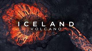 STUNNING Drone Video of ICELAND VOLCANO Eruption  4K DJI FPV