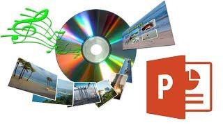 Как сделать слайд шоу из фотографий с музыкой в PowerPoint?