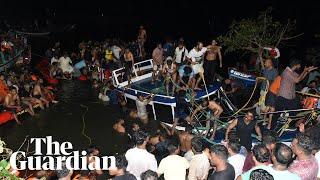 India at least 22 dead after tourist boat overturns in Kerala state