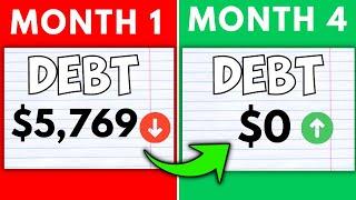 The EASIEST Way to Get Out Of Debt Even On A Low Income