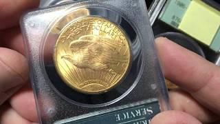 $10 Gold Eagle & $20 Double Eagles in PCGS Old Green Holders  Rattler - Guess the grade