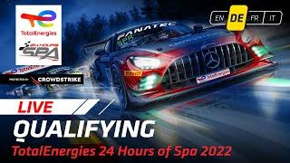 LIVE  Qualifikation  TotalEnergies 24 Hours of Spa Deutsche
