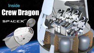 Как работает космический корабль Crew Dragon? SpaceX