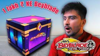 1 lakh Rs Beyblade Lot Unboxing Live