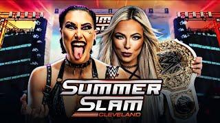 FULL MATCH — Rhea Ripley vs. Liv Morgan - Womens World Championship  WWE SUMMERSLAM CLEVELAND 2024