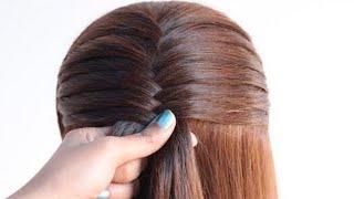 Very easy beautiful hairstyle for long hairHairstyle for teenagersHair style girl simple and easy