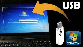 Como INSTALAR Windows 7 Desde una USB Paso a Paso ️