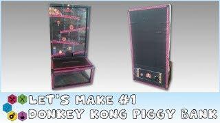 Lets Make #1 Donkey Kong Coin Run Piggy Bank