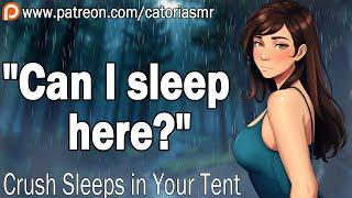 Sharing a Tent with Your Crush ASMR Roleplay Friends to More Camping Cuddles Rain