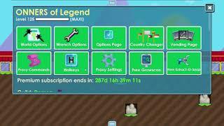 HACKING 35BGL+ ACCOUNT GROWTOPIA