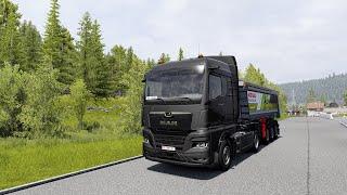 TruckersMP Realistic Driving Man TG3 430 Euro Truck Simulator 2 POV Drive 4K ETS2 1.50+Wheel Cam