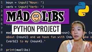 Madlibs Python Tutorial  Beginner Python Project