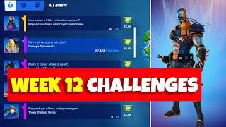 All Week 12 Challenges in Fortnite Chapter 2 Season 6