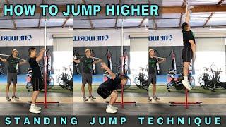 Standing Jump Technique  How To Jump Higher