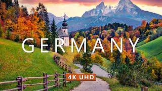 4K Drone Footage - Birds Eye View of Germany Europe - Relaxation Film with Calming Music