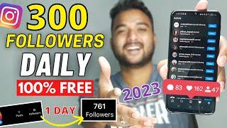  HOW TO INCREASE FOLLOWERS ON INSTAGRAM 300+ Daily  Instagram Par Follower Kaise Badhaye 2023