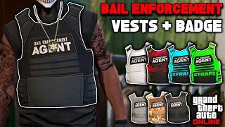How To Get The Bail Enforcement Agent Vest & Badge With Custom Outfits In GTA 5 Online
