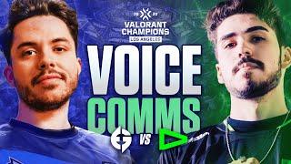 What Beating the Defending Champions Sounds Like  EG vs LOUD Voice Comms