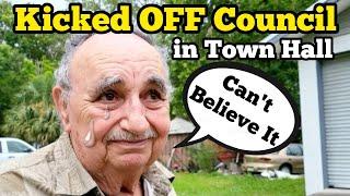 CORRUPT MEMBER KICKED OFF TOWN COUNCIL