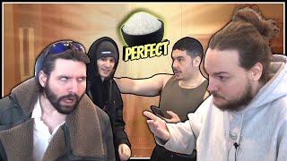 COOKING THE PERFECT RICE ft. Cyr Greekgodx xQc and Adept