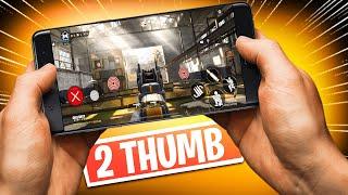 BEST 2 Thumb Hud Layout Settings & Sensitivity for Movement + Aim - Cod Mobile
