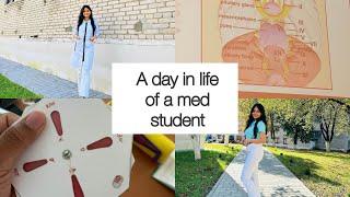 A day in life of a med student ‍️ #vlog01 #university #medschool #medstudent  #belarus