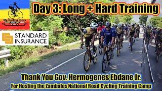 Day 3 Long + Hard Training  Zambales National Road Cycling Training Camp  My Cycling Diary