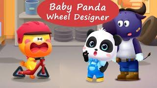 Baby Pandas World Of Science #3 - Why are Wheels circular?  BabyBus Games